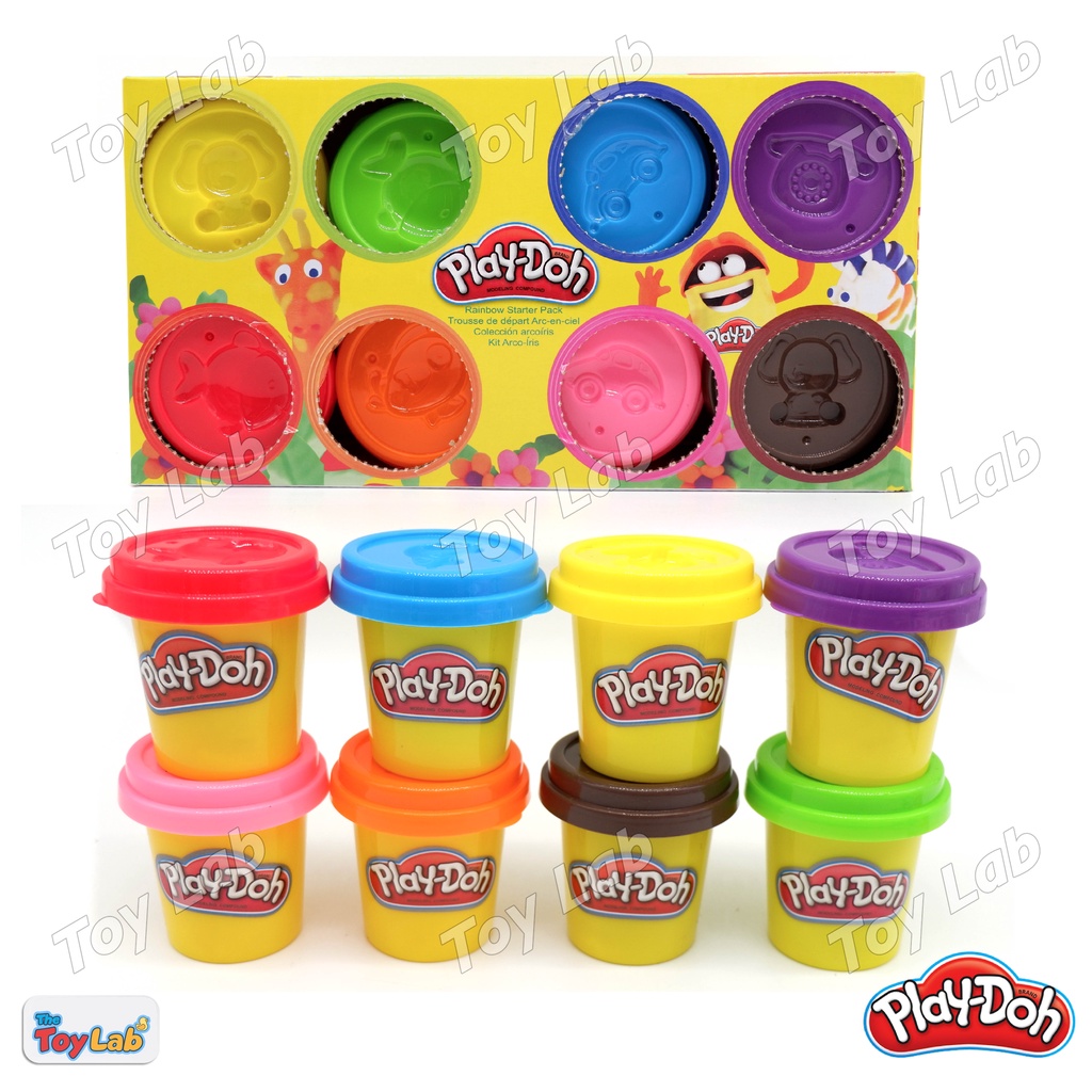 Playdoh 8 Cans Clay Play Set Art and Craft Clay Set Clay Dough Creative ...