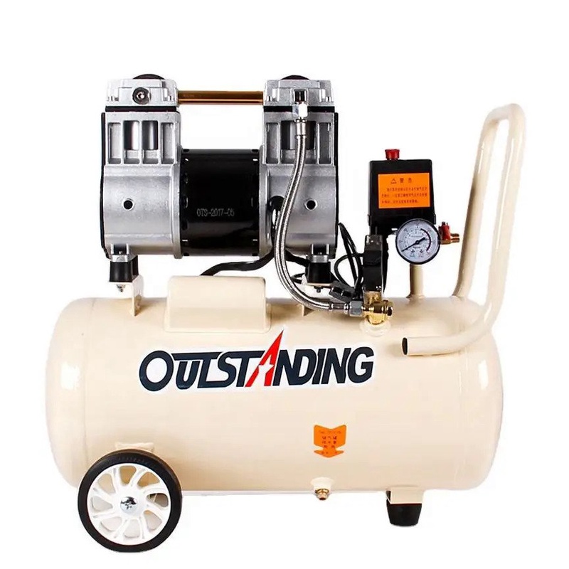 50L Air Compressor For Edge Banding Machine Industrial Oil Free Air ...