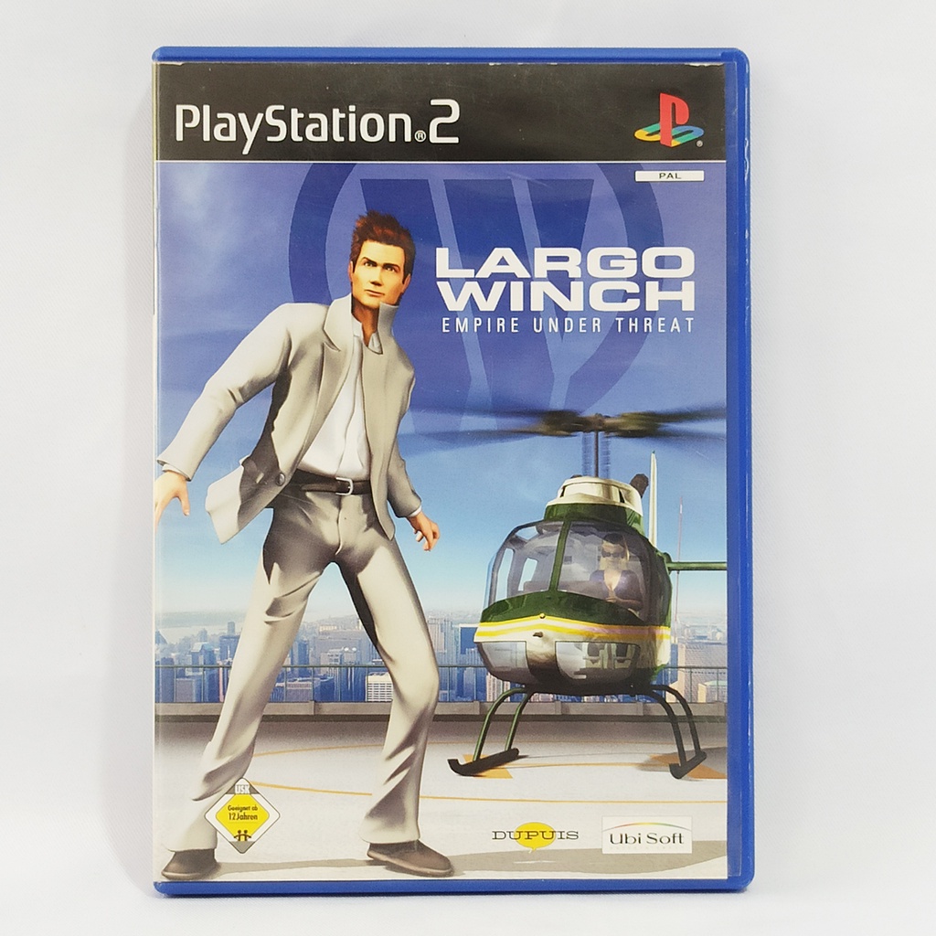 Jeu PlayStation 2 / PS2 - LARGO WINCH édition Promo Press - Bon état Complet