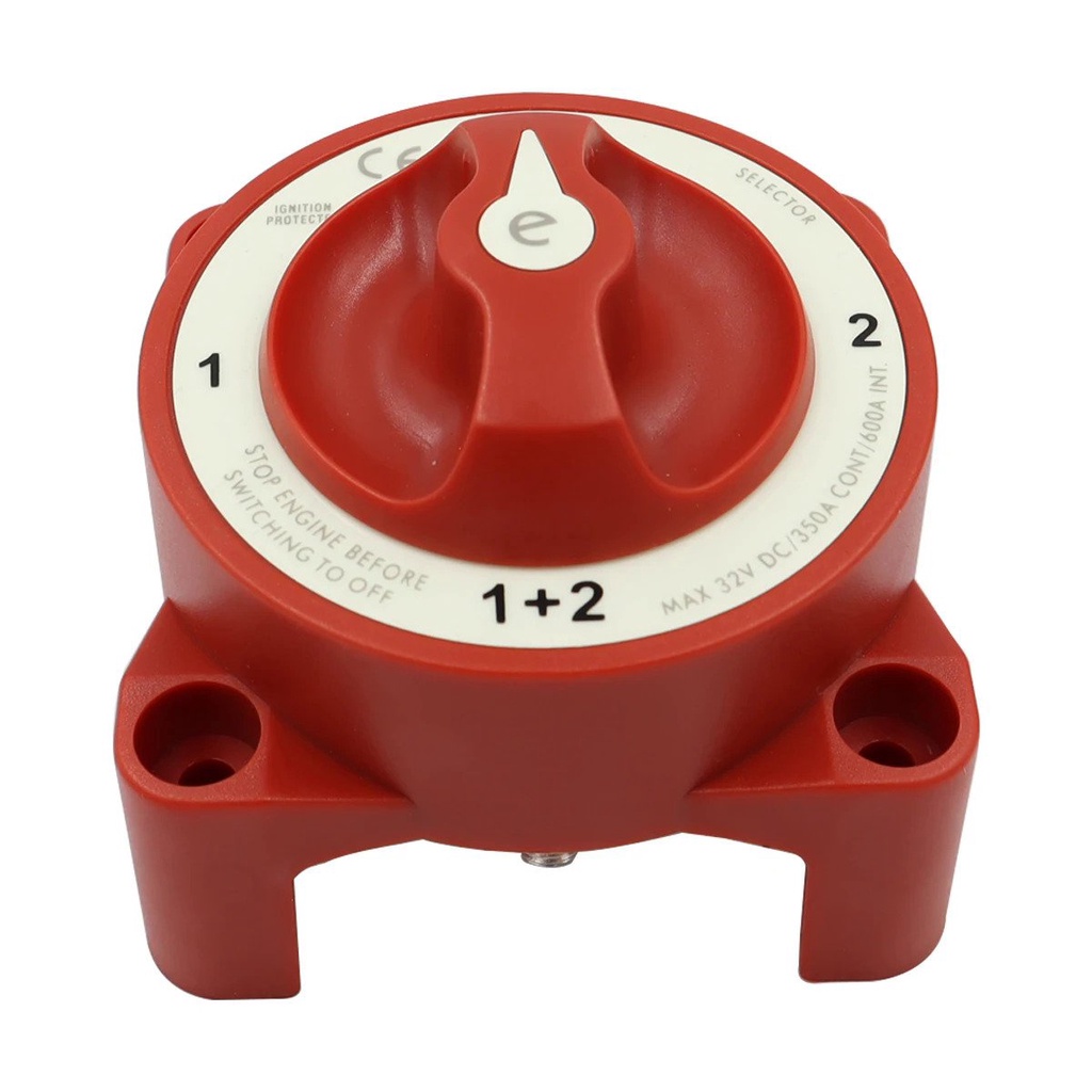 Blue Sea Systems 9002E eSeries Battery Switch, 350A Selector 3