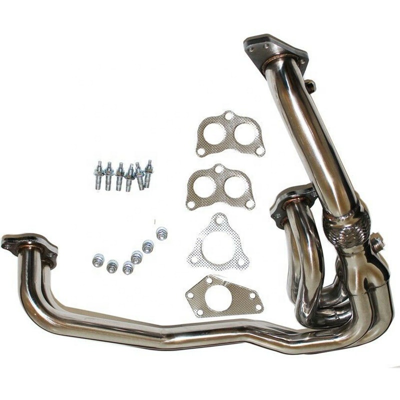 TD04 Twin Turbo Motor Parts Exhaust Down Pipe Manifold for Japan Ej25 ...