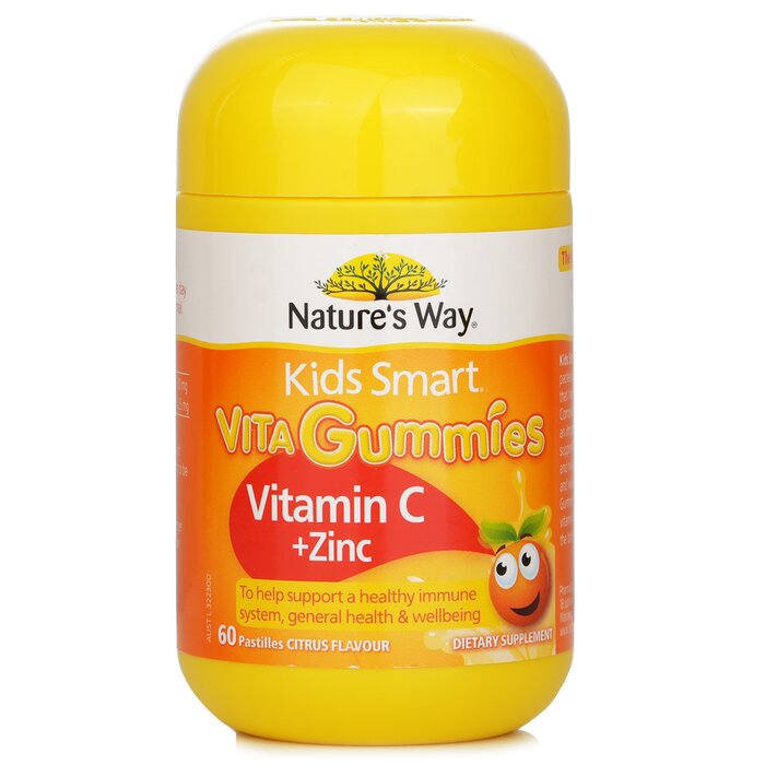 Nature's Way - Kids Smart Vita Gummies Vitamin C + Zinc 60 Pastilles 