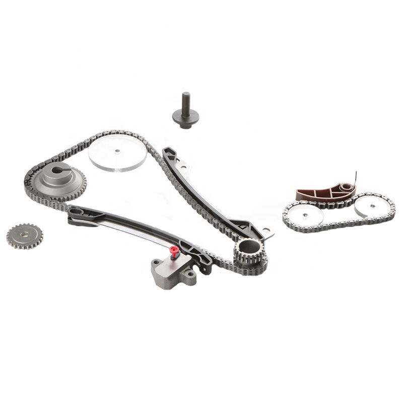 Timing Chain Kit 10 Piece Set Chains, Guide Rail, Tightening Rails