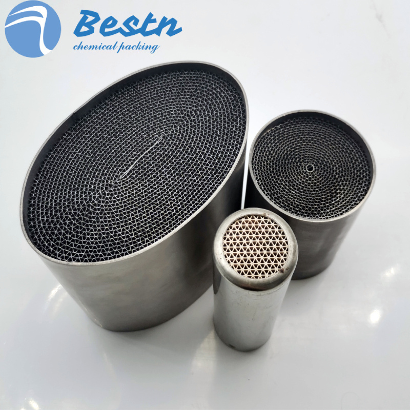 Universal Metallic Catalytic Converter Euro IV PGM Coated Metal
