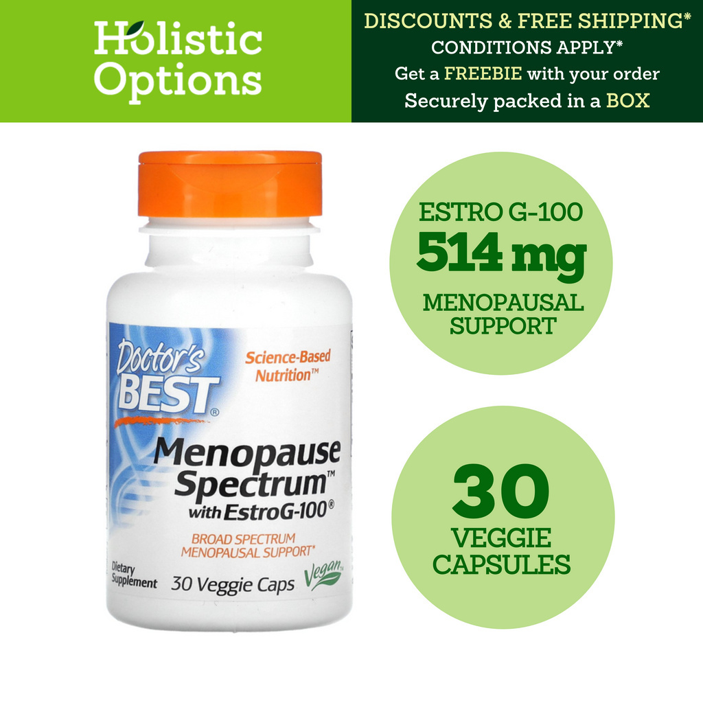 Quality2024- Menopausal 30 Caps Veggie with Spectrum Menopause Support ...