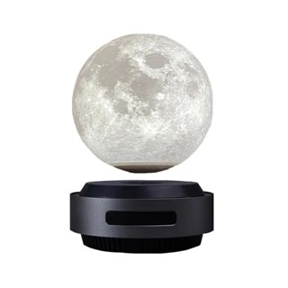 3D LED Moon Night Light Wireless Magnetic Levitating Rotating