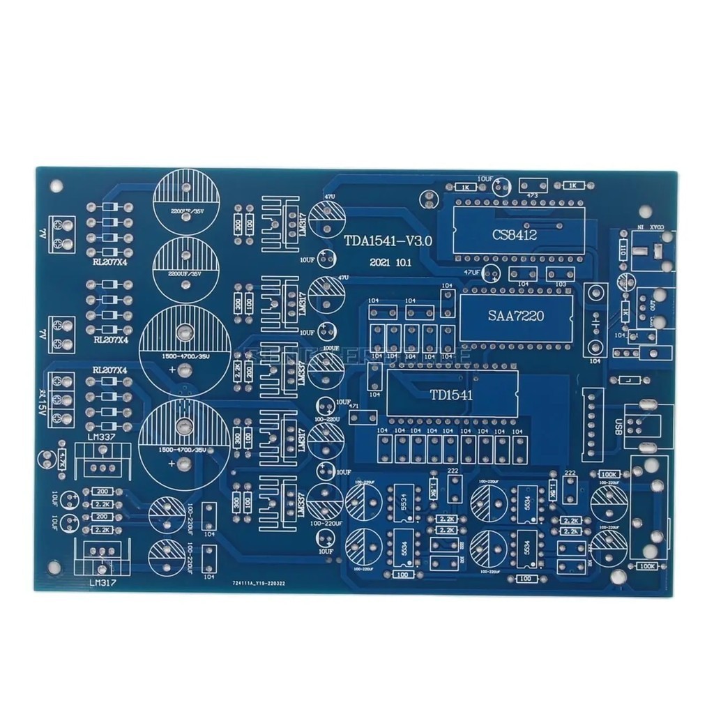 TDA1541 Optical Coaxial USB Decoder Board DAC PCB | Shopee Philippines