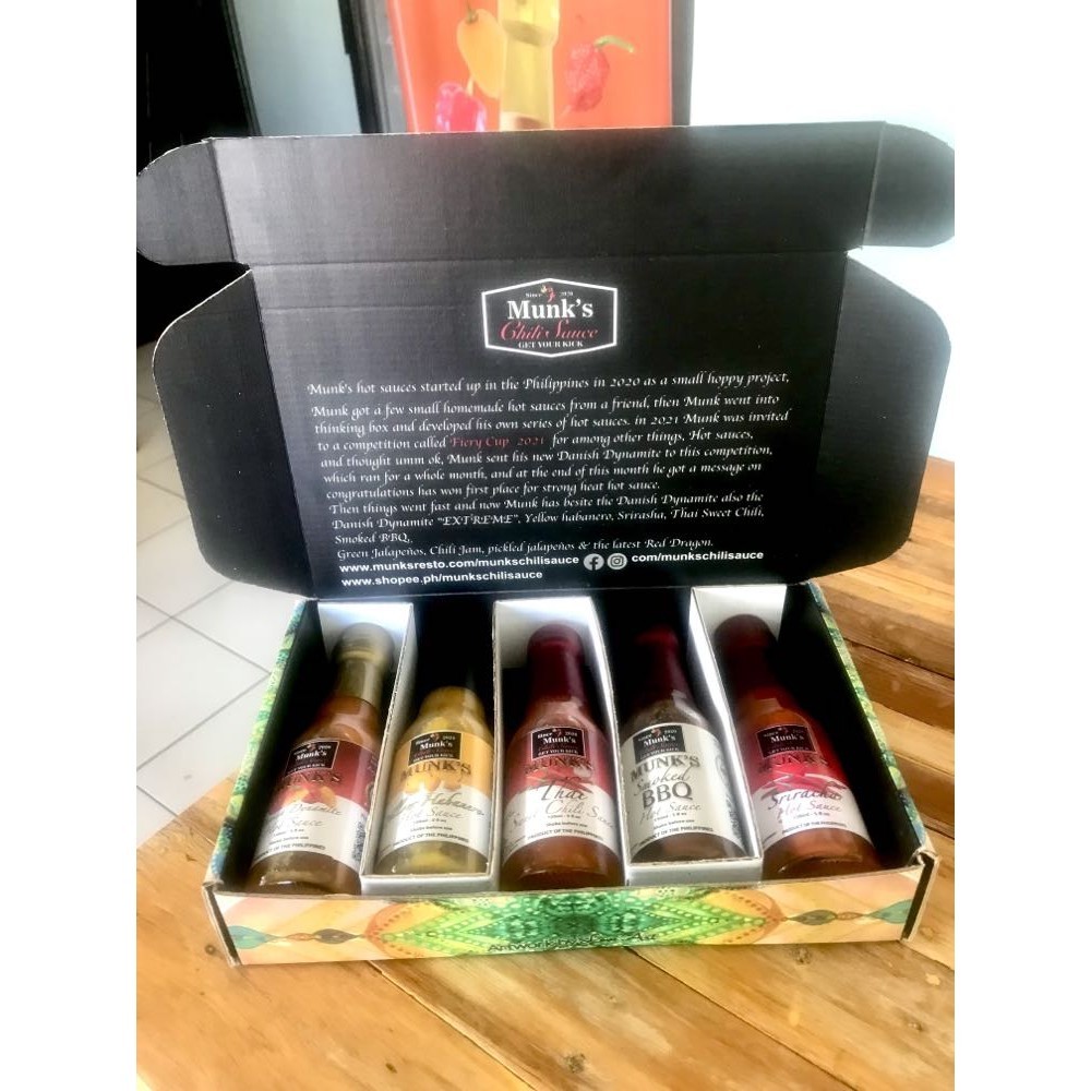 Munks Chili combo gift set | Shopee Philippines