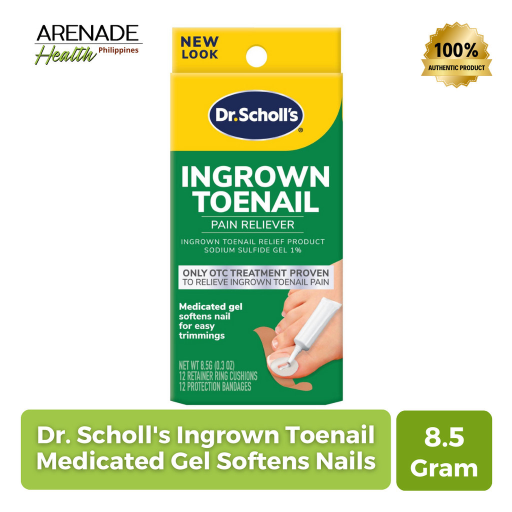 Cod Dr Scholl S 85g Oz Ingrown Medicated 03 Gel Softens Toenail Nails Shopee Philippines