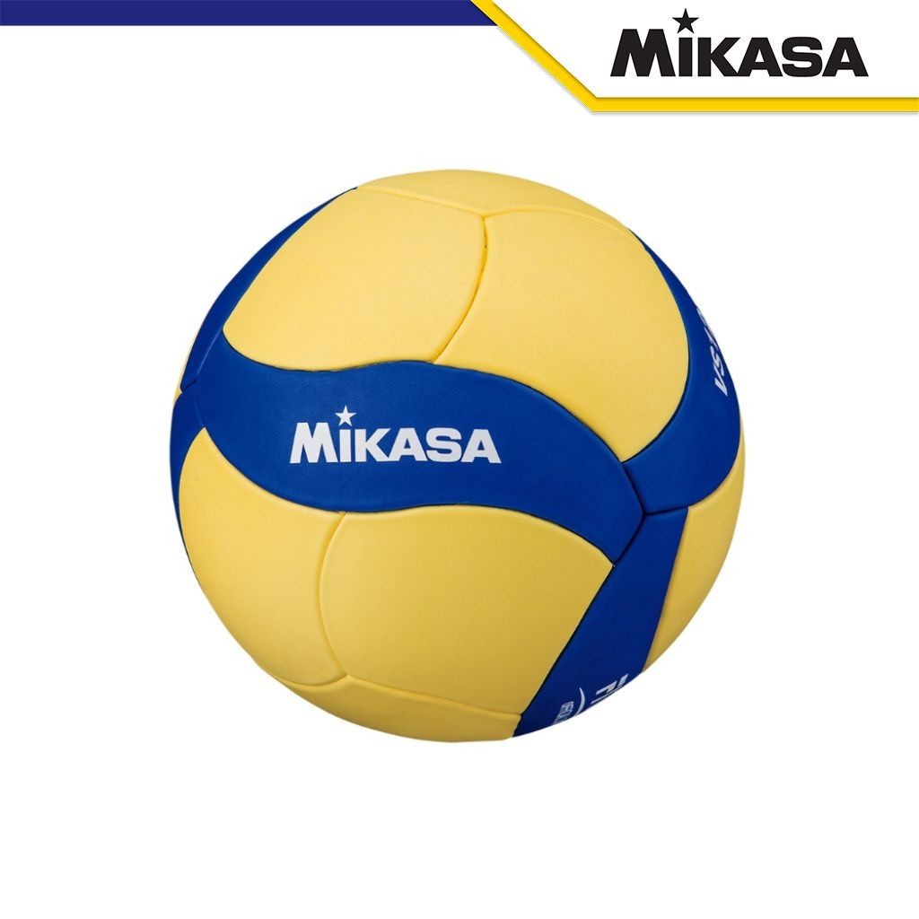Mikasa Volleyball Size 5 With EVA Foam Cover (Yellow/Blue) VS123W