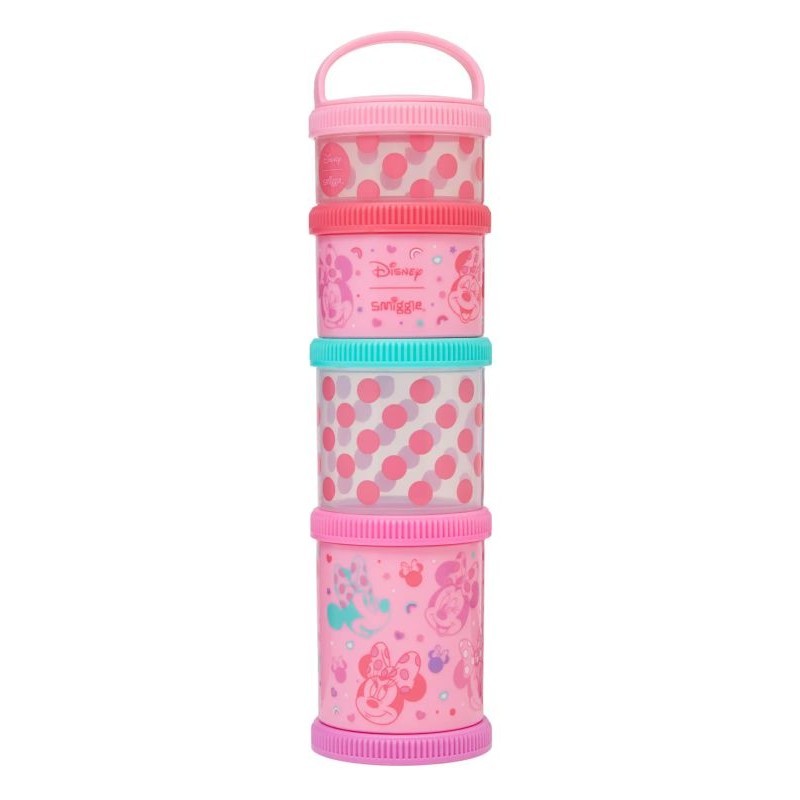 Smiggle snack stack containers x4 minnie mouse collection Shopee