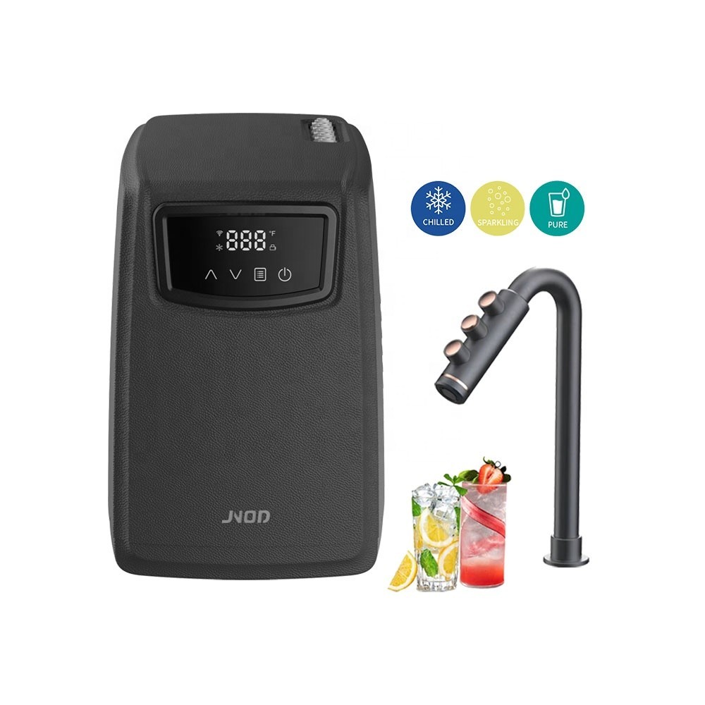 LED Display Under Counter Filtered Water Dispenser Soda Streaming ...