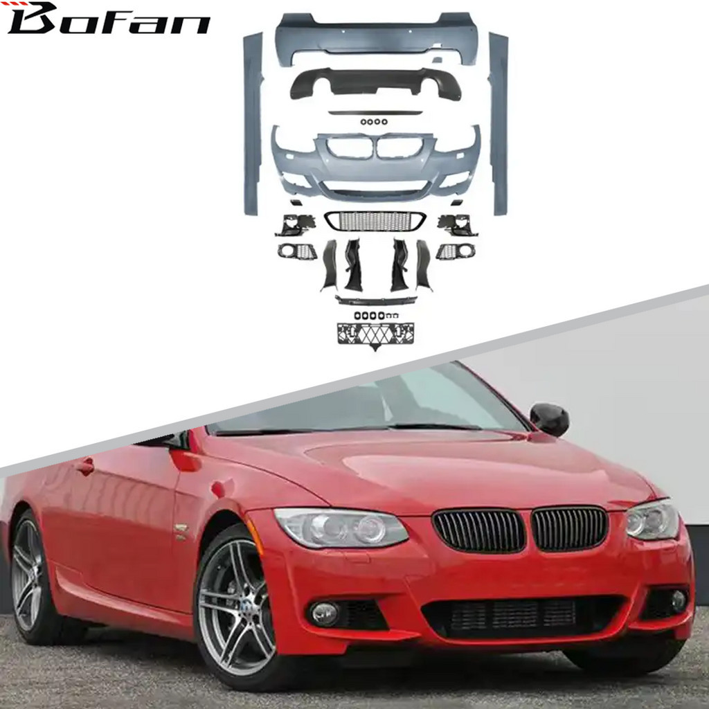 E92 M-Tech Style Auto Pats Car Body Kit Hood Fender Front Rear Bumper ...
