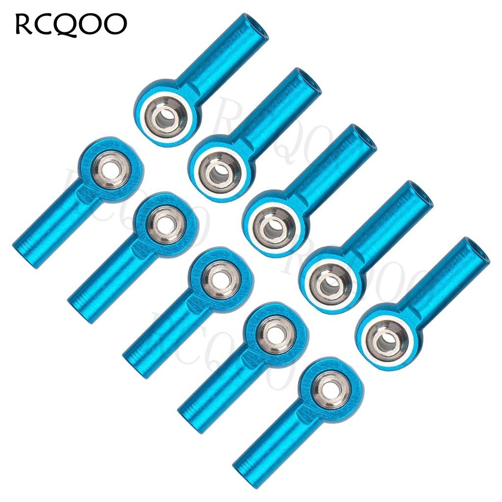 ☺M3 Tie Rod End Ball Head Holder Link 3mm Thread Ball Joint for 1/10 RC