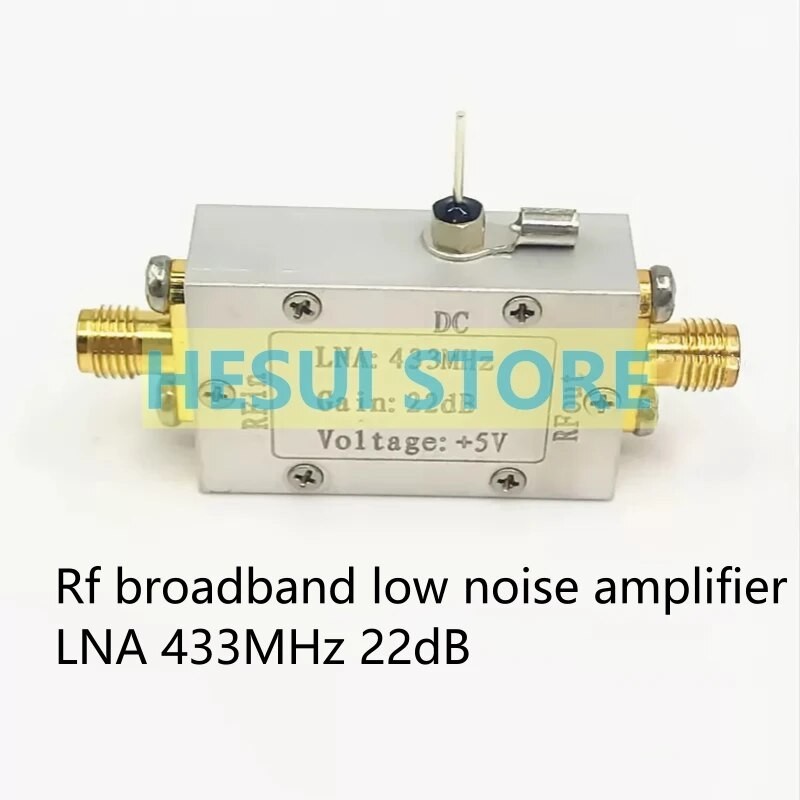 ☾433MHz ultra-low noise RF amplifier Low noise amplifier LNA ♥ ...