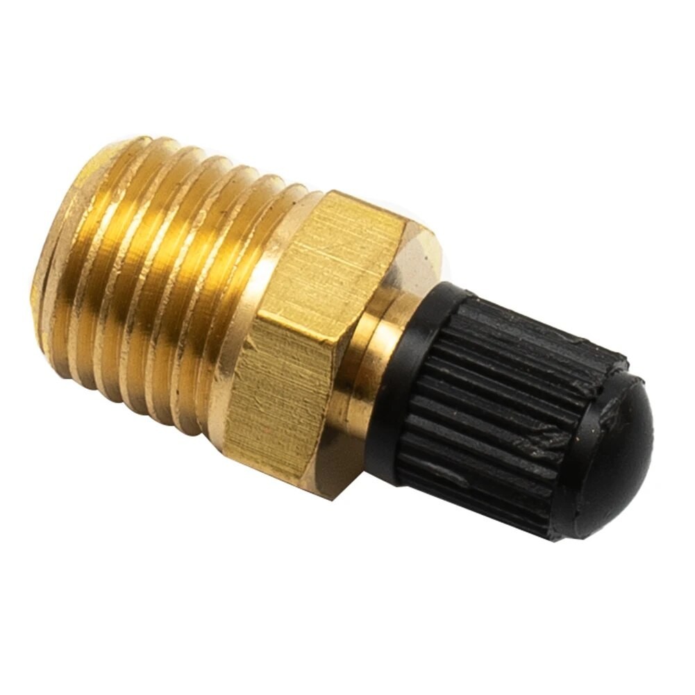 ☁1PC 1/4Inch NPT Air Tank Fill Valve Tank Fill Connector MPT Solid
