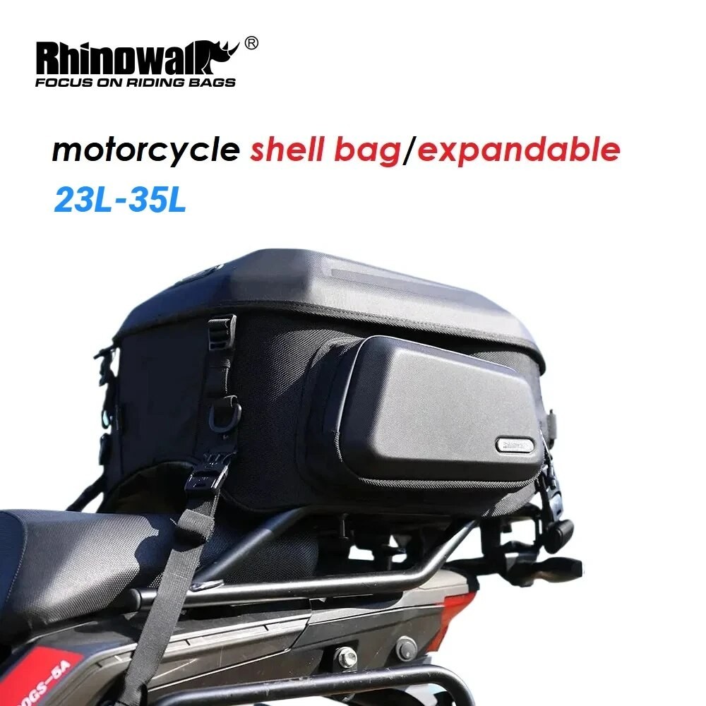 Hard Shell Motorcycle Bags 23L-35L Motorcycle Top Box Motorcycle Shell ...