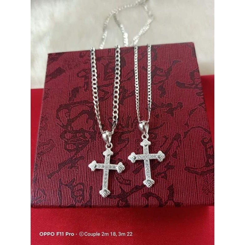 couple necklace cross | Shopee Philippines