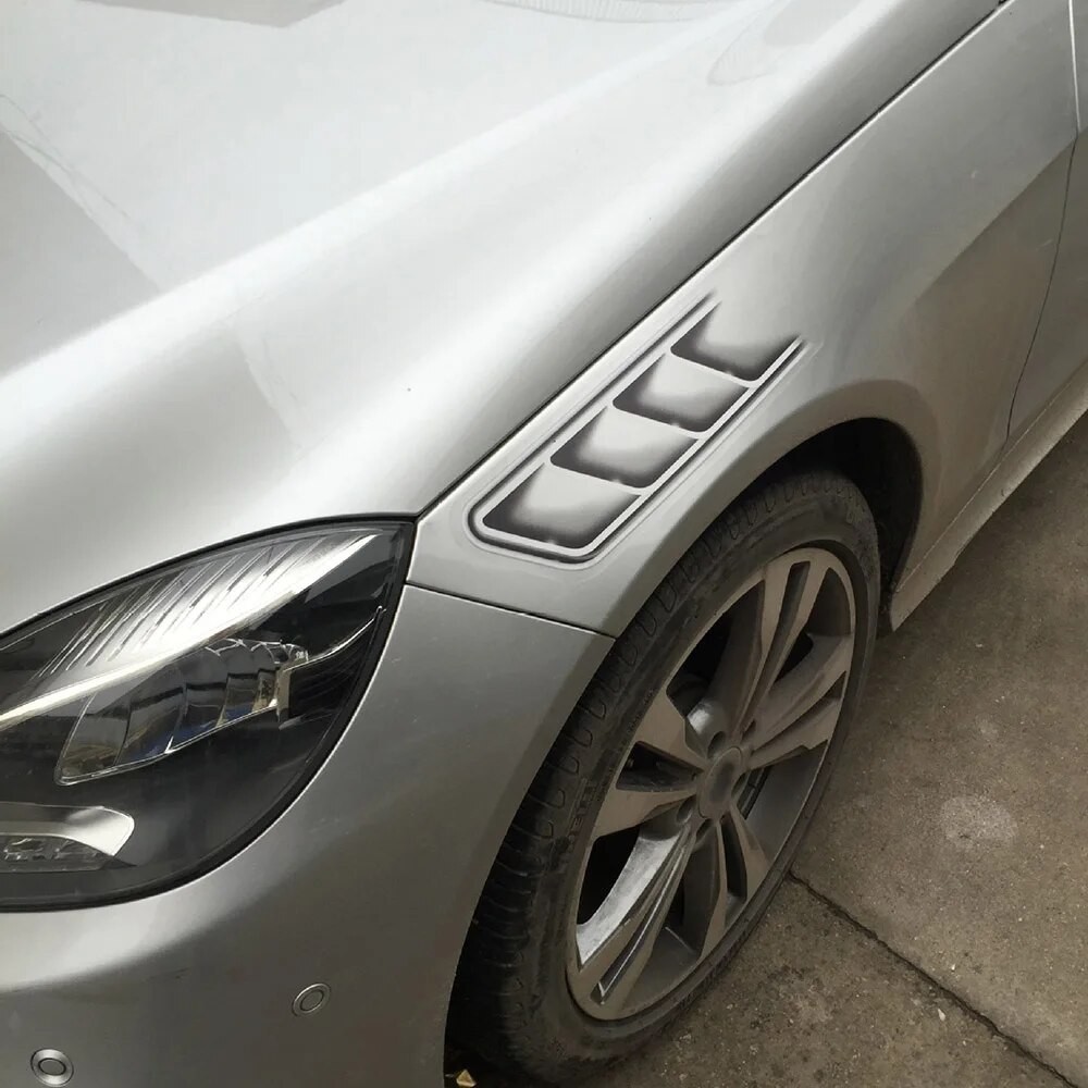 2023 Car Styling Fake Vents Decoration Sticker for Mercedes benz A B R ...