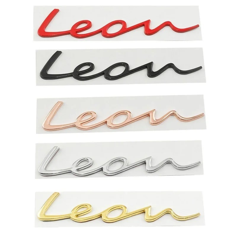 Car 3D Metal Trunk Words Letters Logo Decals Emblem Badge Sticker For ...