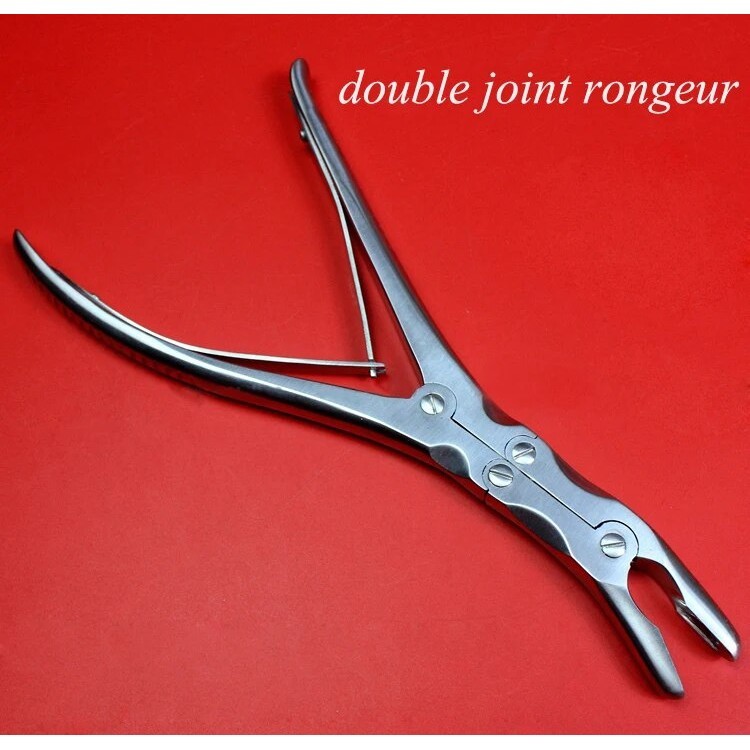 Medical orthopedic instrument olecranon type rongeur forceps stainless