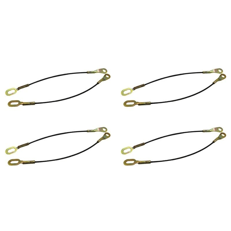 4 Pair Pickup Truck Tailgate Cables Set For Mazda Fighter B2500/Ford