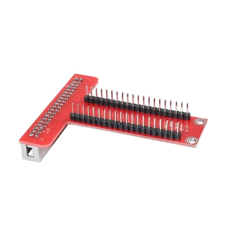 Rpi GPIO Breakout Expansion Board + Ribbon Cable + Assembled T Type ...