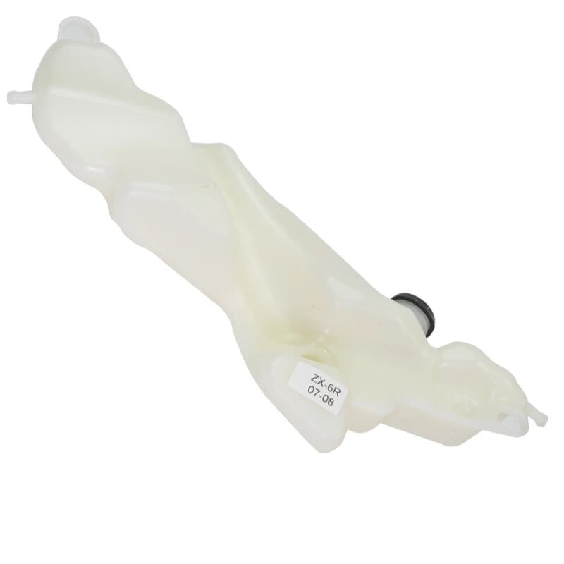 Motorcycle Water Coolant Overflow Reservoir Tank Radiator For Kawasaki