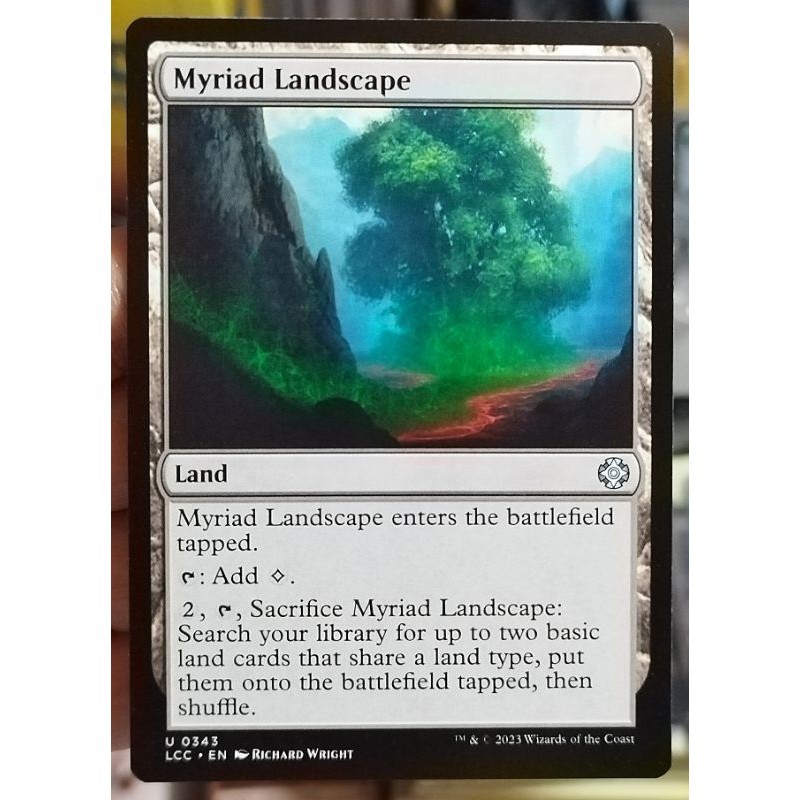 Myriad Landscape (Magic the gathering) | Shopee Philippines
