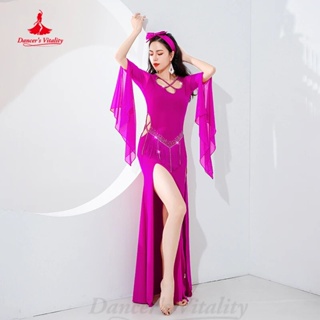 Womens Square Dance Costume One-Piece Performance Clothing Tibetan Dance  Skirt