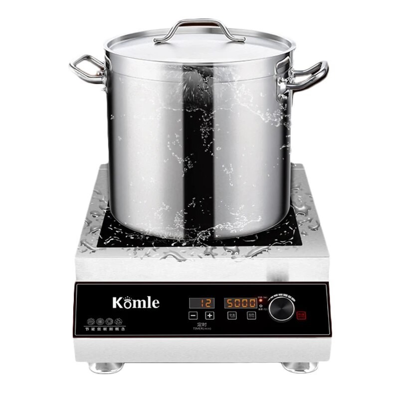 Commercial Induction Cooker 5000W Large Power Electromagnetic Stove ...