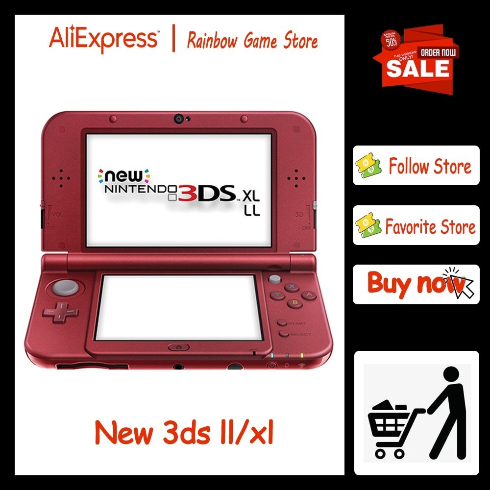 Original used new nintendo 3ds xl/ll classic video game equipment ...