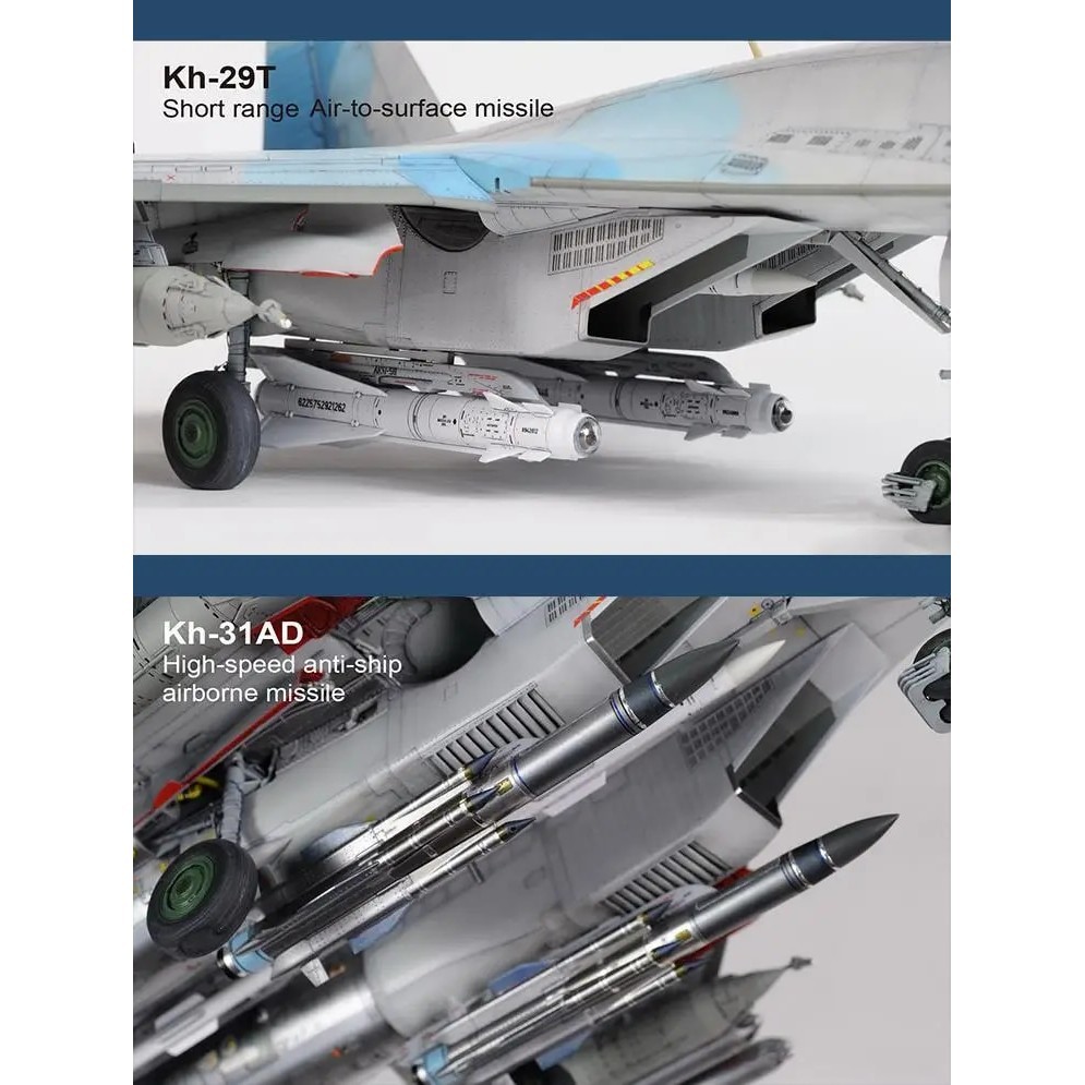 74j Great Wall Hobby L4823 1/48 scale Russian Su-35S Flanker-E ...