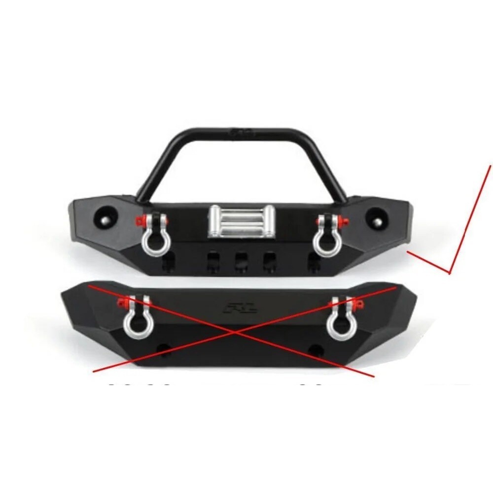 34m PL608800 Front PROLINE RIDGELINE BUMPER (SMAL) SET VOOR NARROW