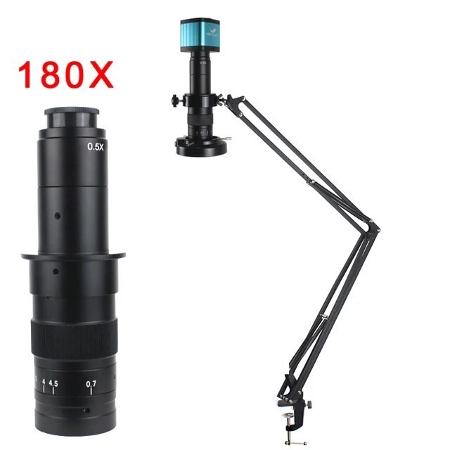 29f 48MP 4K HDMI USB Video Digital Microscope Camera 180X 200X 300X C ...