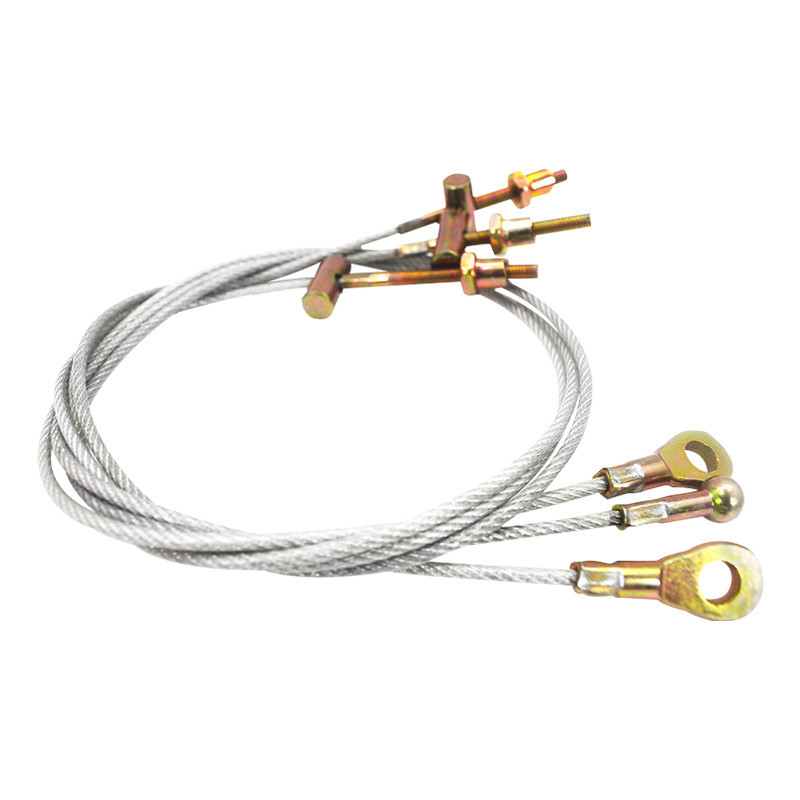 Commonly used 60 four-wheel car handbrake wire rope brake cable brake ...