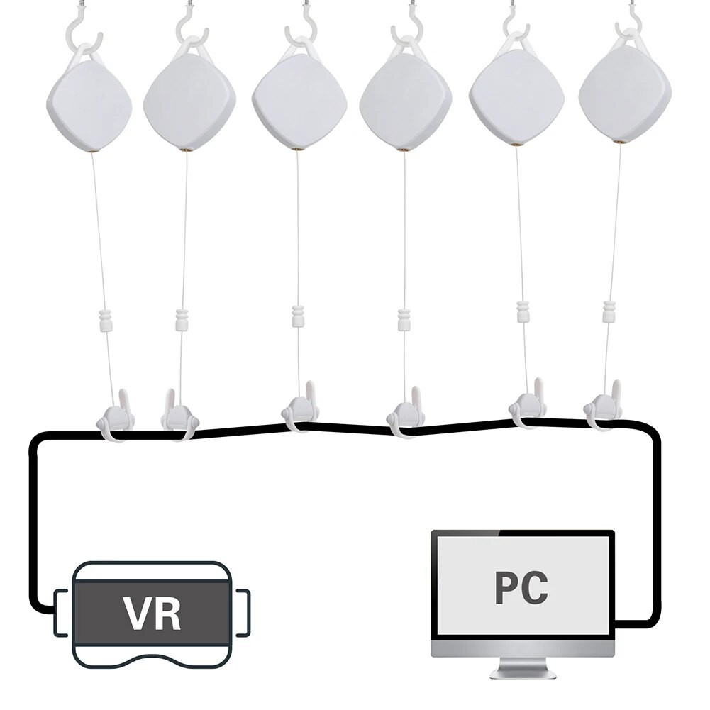 Cable Management for Oculus Rift S Rift PS VR Retractable Ceiling ...