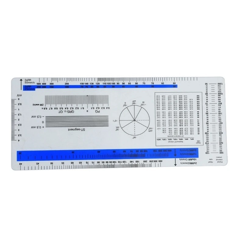 YYSD ECG Calipers Measuring Tool Ruler Electrocardiogram Drafting ...