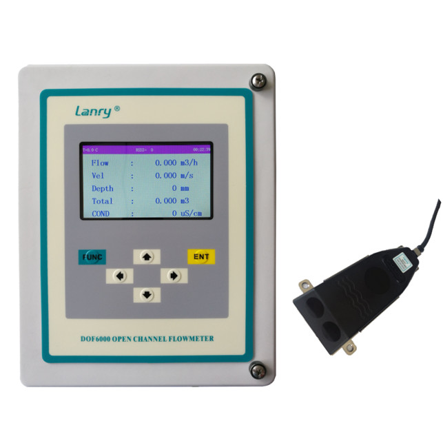 Hot Selling Wall Mounted Area Velocity Flow Meter For Partially Filled ...