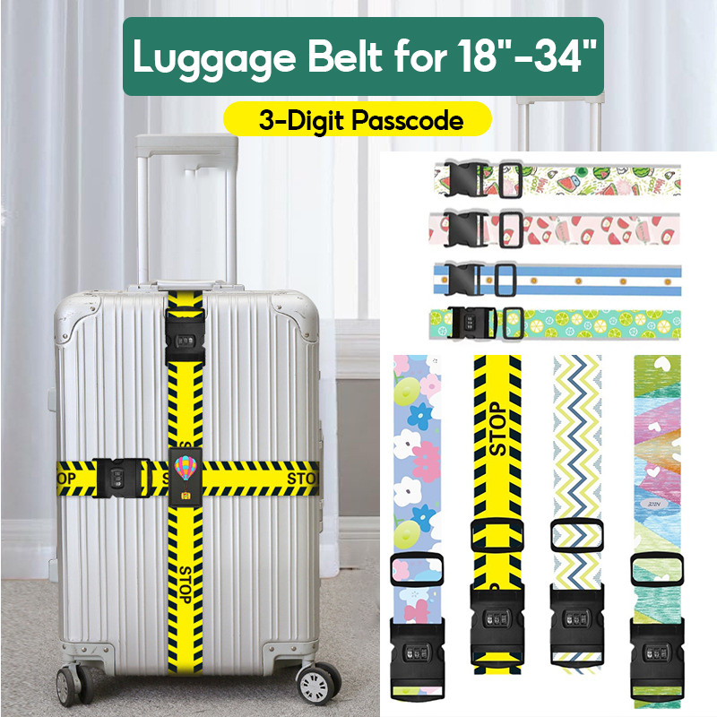 Luggage Strap Buy TRAVELKIN s With TSA Combination Lock Cross