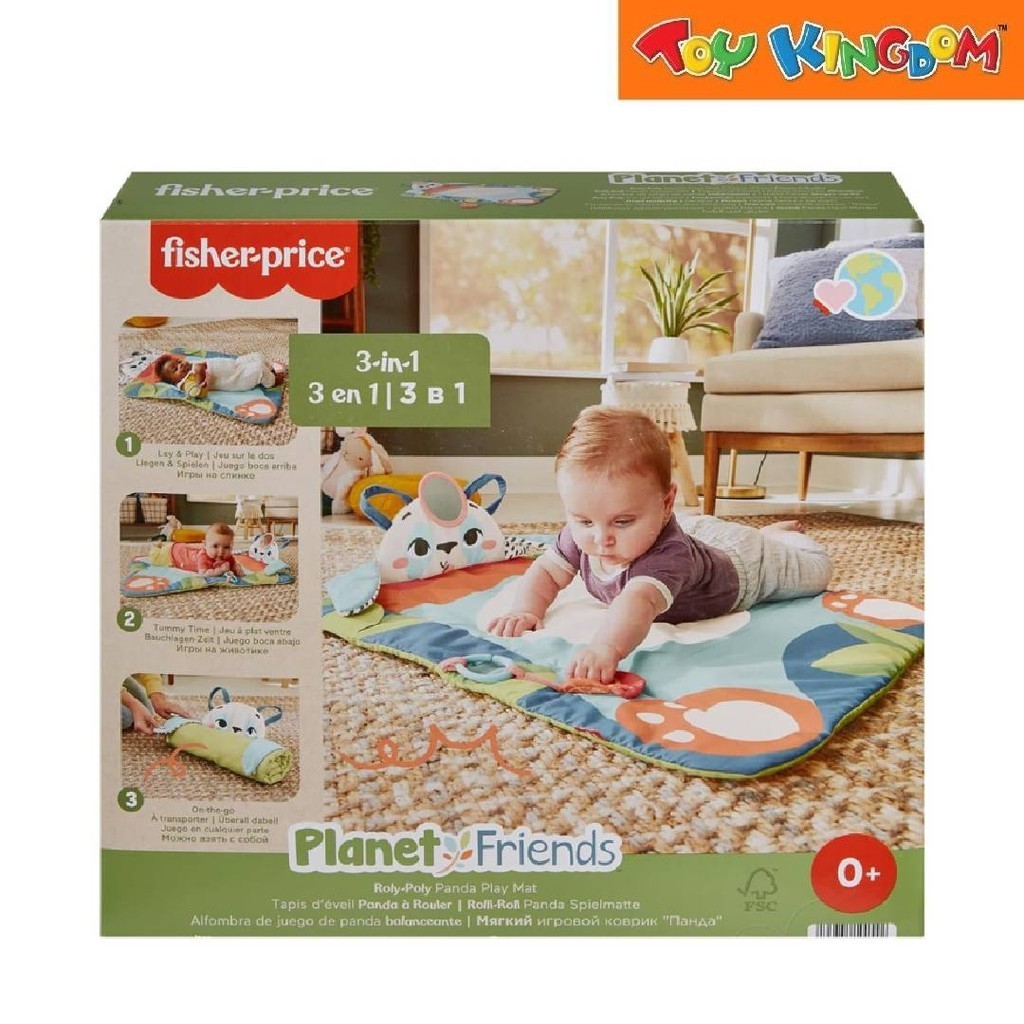 Fisher-Price Planet Friends Roly-Poly Panda Play Mat | Shopee Philippines