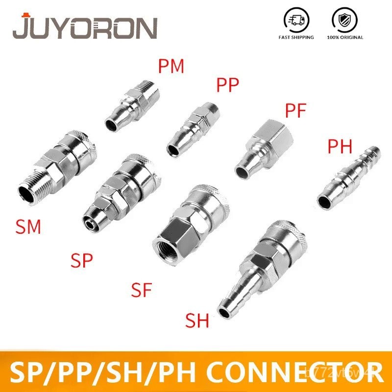 C Type Pneumatic fitting Quick Connector High Pressure Coupling SP/SF ...