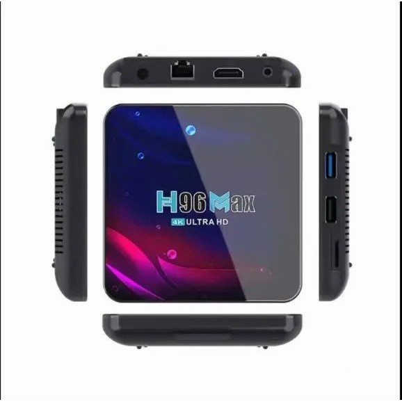 TV Box H96 MAX V11 Android 11 &ndash; 2GB RAM, 16GB ROM, 4K, Dual WiFi &ndash; Nuova