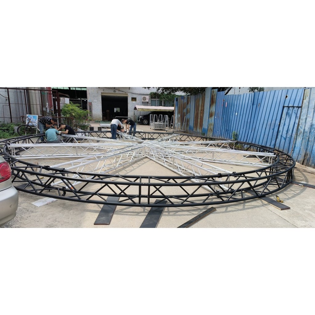 Lighting Aluminum Truss Folding Crowd Control Stage truss Stage ...