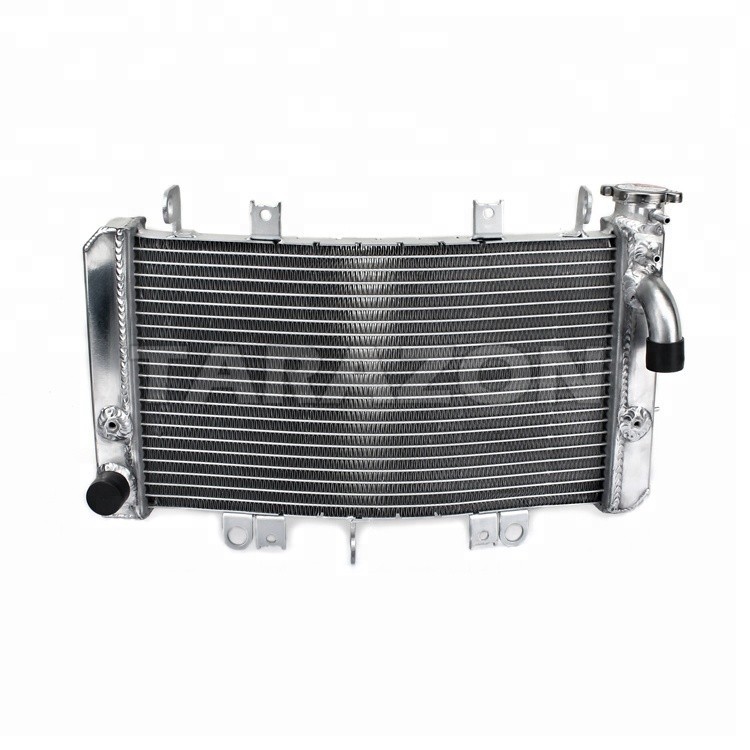Curved aluminium motorcycle radiator for Suzuki GSX1300 HAYABUSA ...