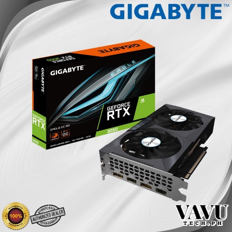 Gigabyte RTX 3050 Eagle OC 8GB GDDR6 Video Graphics Card | Shopee 