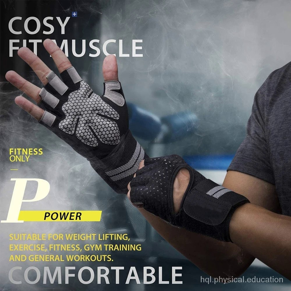 Ψ1Pair Weight Lifting Gloves Breathable Workout Glove with Wrist ...