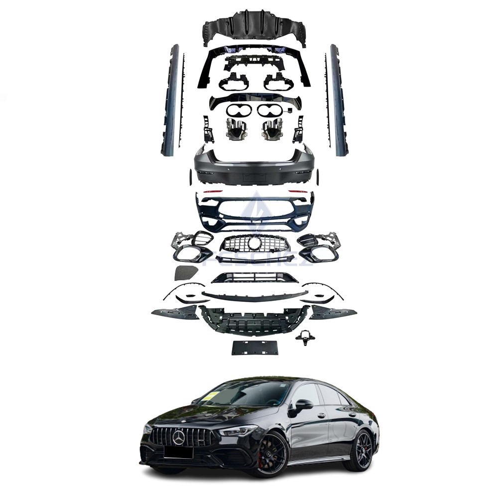 CLA45 AMG Body Kit For Mercedes CLA-Class W118 2020-2023 Front Bumper ...