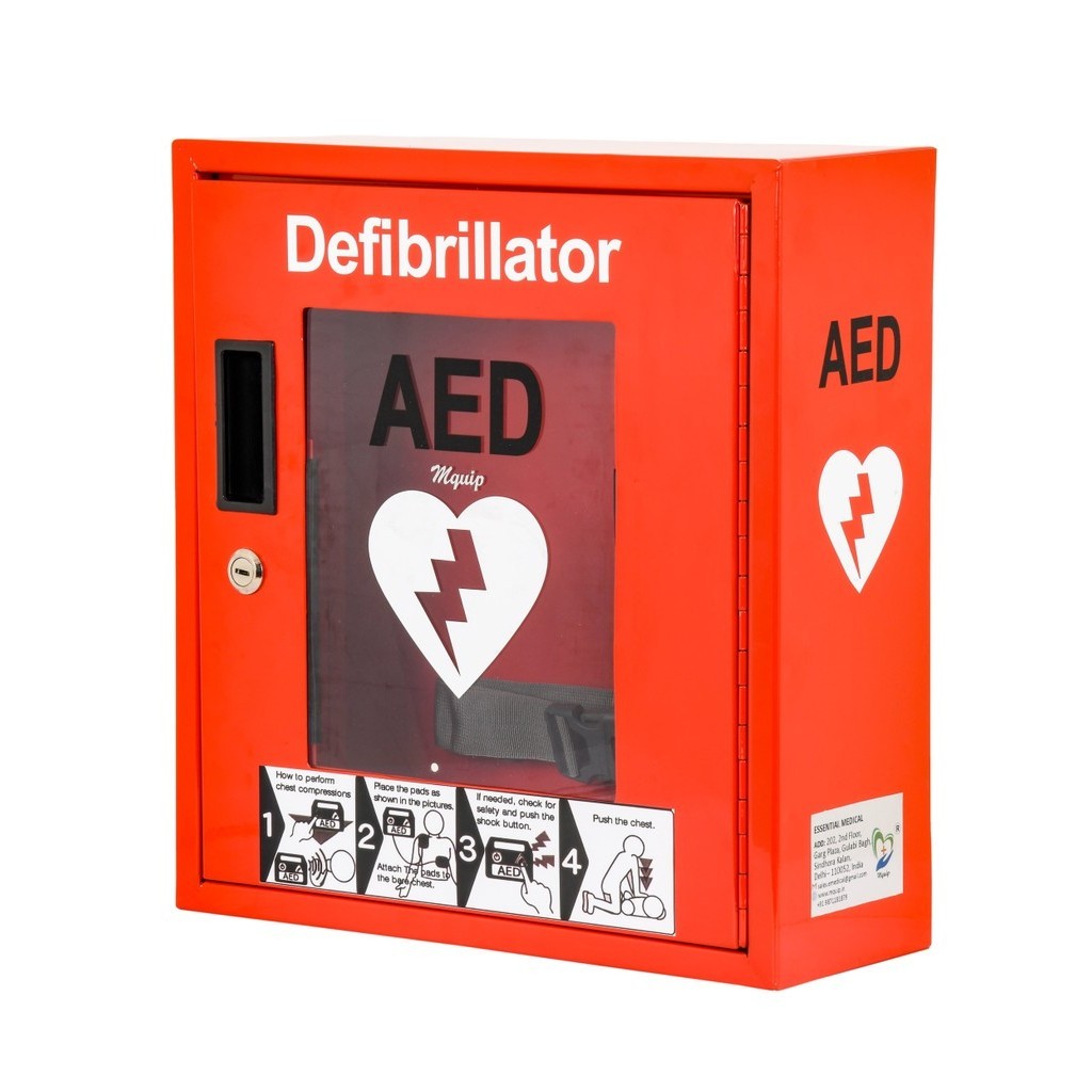 Medical devices public assess aed cabinet defibrillator cabinet box ...