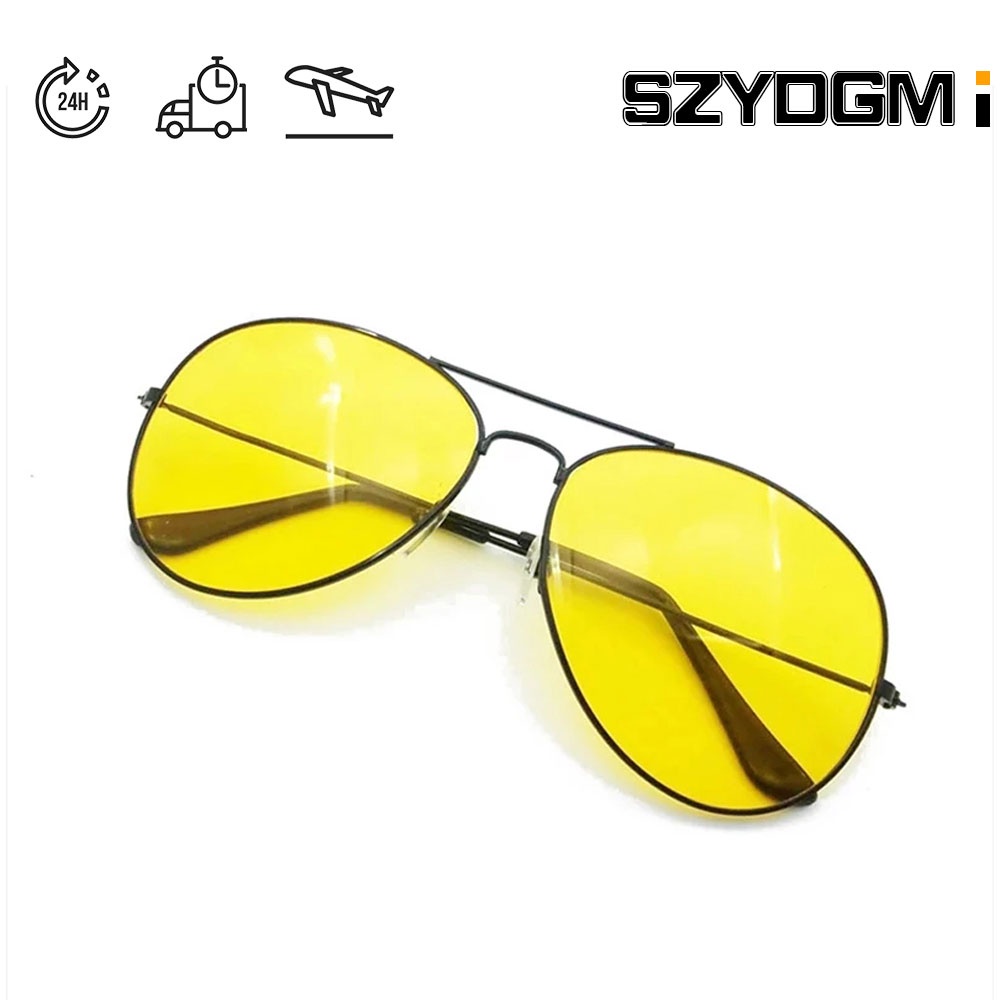 Sunglasses Anti Glare Polarizer Copper Alloy Car Drivers Night Vision Goggles Polarized Driving 6787